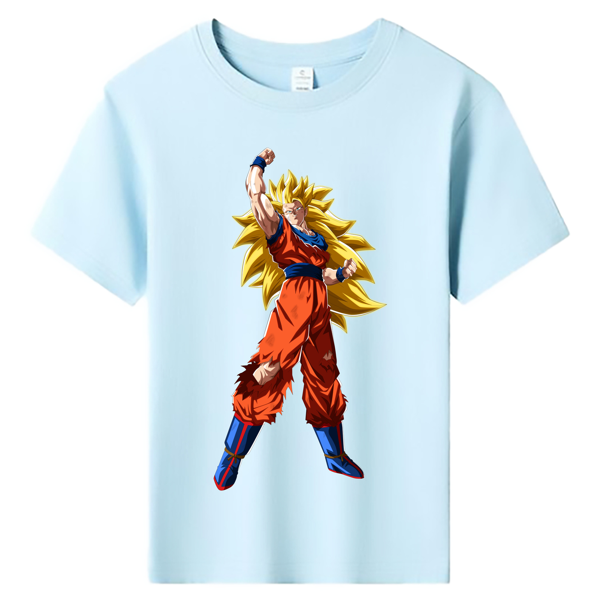 （画像用） ドラゴンボール 孫悟空（そん ごくう）Son Goku カカロット DRAGON BALL Kakarotto 綿100％キッズTシャツ（フロントプリント）